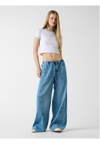 Guess Jeans T-Shirt 180329 Biały Classic Fit. Kolor: biały #3