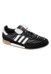 Adidas - Buty halowe adidas Mundial Goal In 019310 czarne czarne. Kolor: czarny. Materiał: guma, skóra, zamsz, materiał, syntetyk. Szerokość cholewki: normalna. Wzór: gładki #5