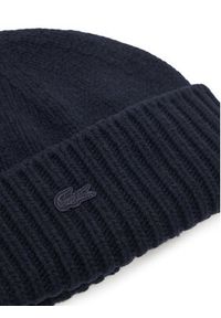Lacoste Czapka RB4163 Granatowy. Kolor: niebieski. Materiał: wełna, materiał #3