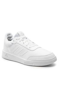 Adidas - adidas Sneakersy Tensaur Sport 2.0 K GW6423 Biały. Kolor: biały. Materiał: skóra