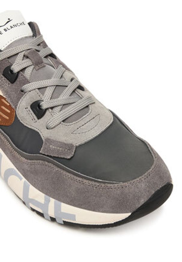 Voile Blanche Sneakersy Club01. 2017465-11 Szary. Kolor: szary. Materiał: zamsz, skóra