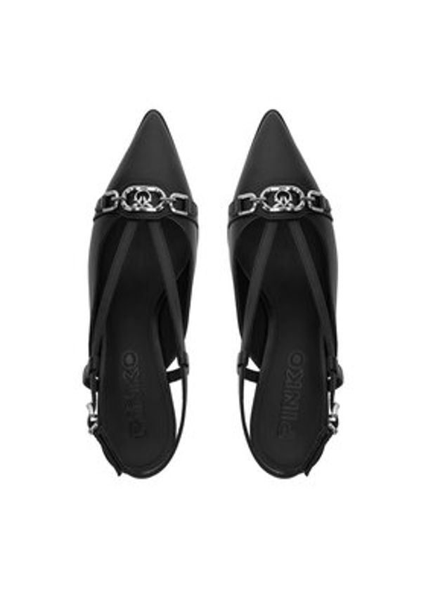 Pinko - PINKO Szpilki Lady 05 SD0501 P003 Czarny. Kolor: czarny. Materiał: skóra. Obcas: na szpilce
