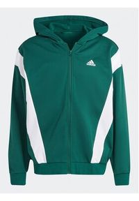 Adidas - adidas Dres Sportswear Fleece IJ6068 Zielony Regular Fit. Kolor: zielony. Materiał: dresówka, syntetyk #8