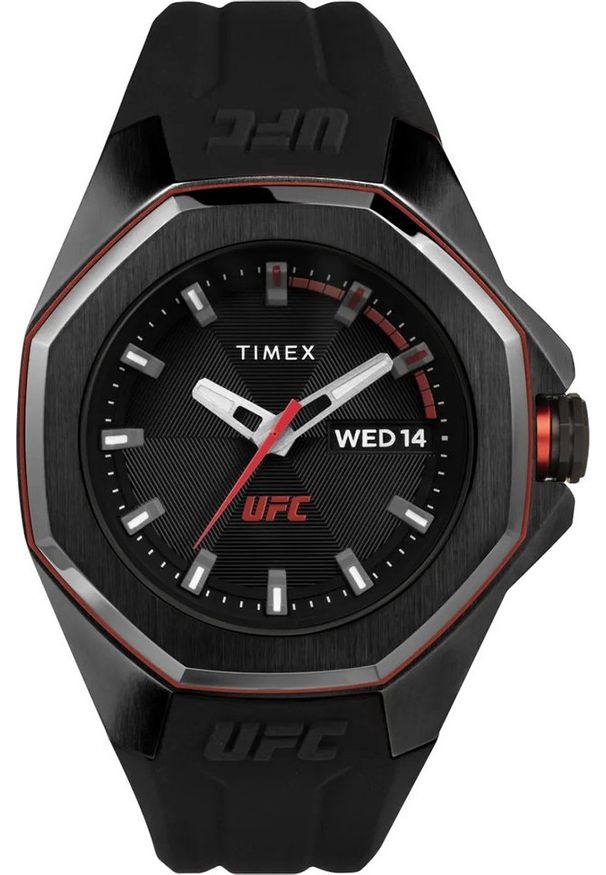 Zegarek Timex Zegarek męski Timex TW2V57300 czarny. Kolor: czarny