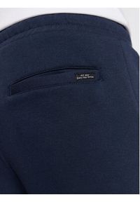 Blend Spodnie dresowe Downton 20714201 Granatowy Regular Fit. Kolor: niebieski. Materiał: bawełna