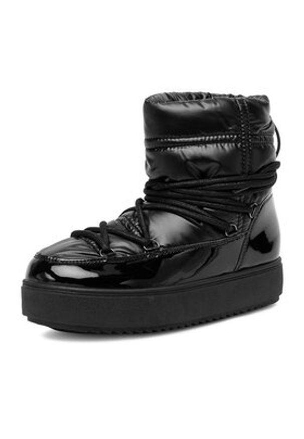 DeeZee Śniegowce HY221202 Czarny. Kolor: czarny. Materiał: materiał