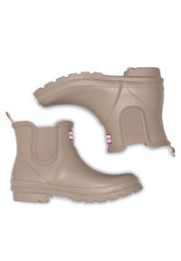 Hunter Kalosze HFW-001 Brązowy. Kolor: brązowy. Materiał: kauczuk, syntetyk #7