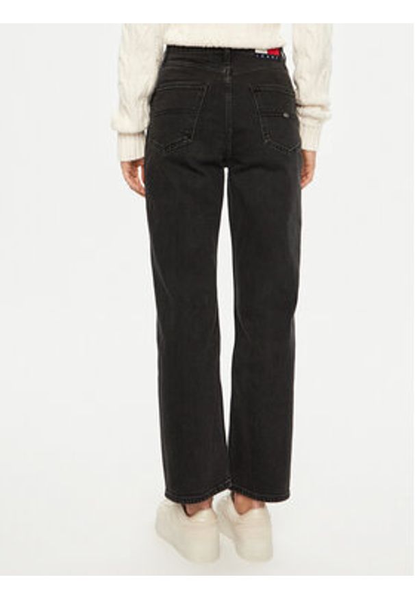 Tommy Jeans Jeansy Layla DW0DW19577 Czarny Straight Fit. Kolor: czarny