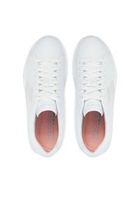 skechers - Skechers Sneakersy Eden LX - Top Grade 185000/W Biały. Kolor: biały. Materiał: skóra
