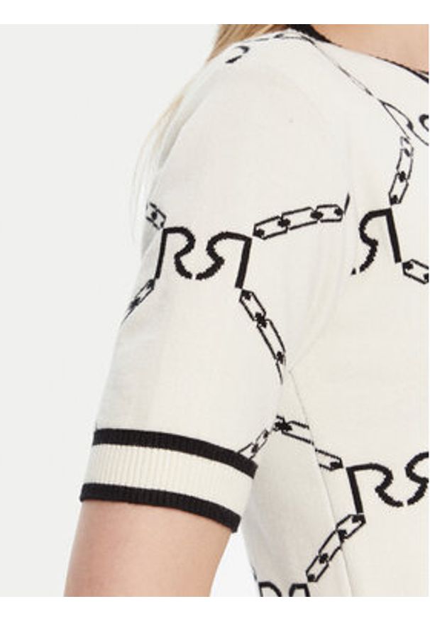 Rinascimento Sweter CFM0011924003 Beżowy Regular Fit. Kolor: beżowy. Materiał: syntetyk