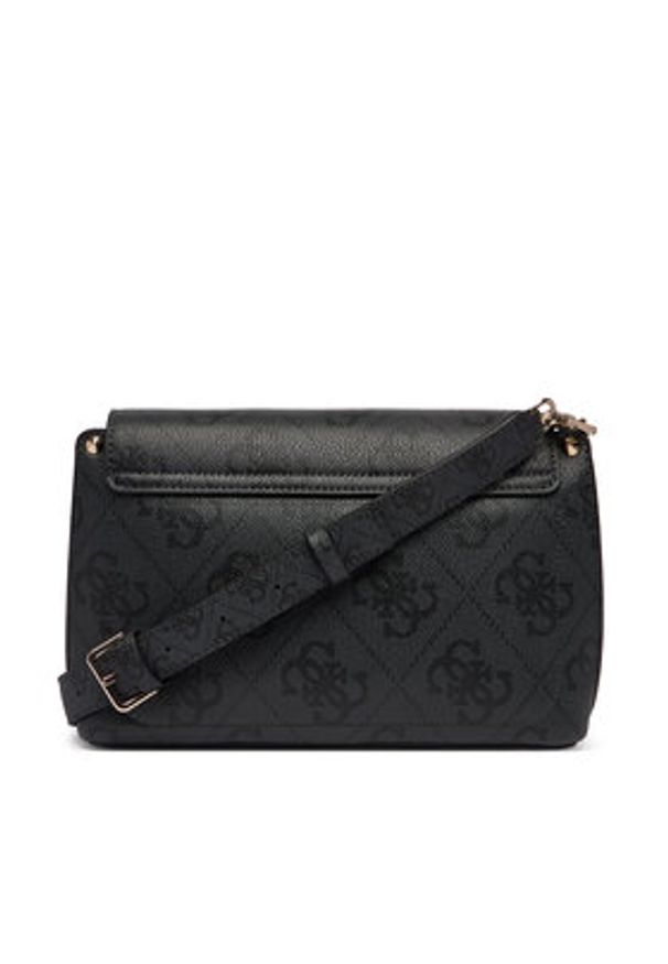 Guess Torebka Meridian II HWOS69 74200 Szary. Kolor: szary. Materiał: skórzane