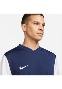 Koszulka treningowa męska Nike Tiempo Premier Ii Jsy. Kolor: niebieski. Materiał: poliester. Długość rękawa: krótki rękaw. Długość: krótkie