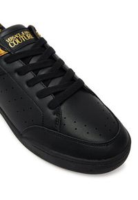 Versace Jeans Couture Sneakersy 79YA3SD6 ZPB38 Czarny. Kolor: czarny. Materiał: skóra #4