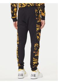 Versace Jeans Couture Spodnie dresowe 79GAA3C0 FS201 Czarny Regular Fit. Kolor: czarny. Materiał: bawełna #3