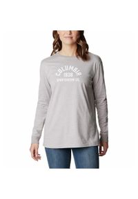 columbia - Bluza Turystyczna bez kaptura Damska Columbia North Cascades LS Tee. Typ kołnierza: bez kaptura. Kolor: szary