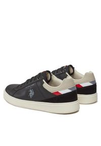 U.S. Polo Assn. Sneakersy ROKKO001B Czarny. Kolor: czarny. Materiał: materiał #3