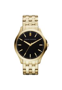 Armani Exchange Zegarek Hampton AX2145 Złoty. Kolor: złoty