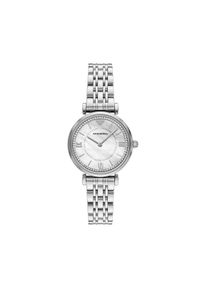 Emporio Armani Zegarek Gianni T-Bar AR11701 Srebrny. Kolor: srebrny