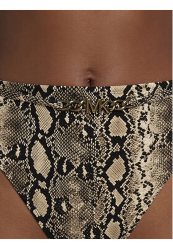 MICHAEL Michael Kors Dół od bikini MM05925 Czarny. Kolor: czarny. Materiał: syntetyk