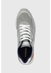 U.S. Polo Assn. sneakersy kolor szary. Nosek buta: okrągły. Zapięcie: sznurówki. Kolor: szary. Materiał: guma