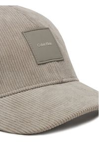 Calvin Klein Czapka z daszkiem Corduroy K50K512612 Écru. Materiał: poliester, materiał