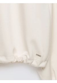 Big-Star - Bluza damska z wiskozy kremowa Lunara 102. Okazja: do domu. Kolor: kremowy. Materiał: wiskoza. Długość: długie. Styl: elegancki, sportowy #2