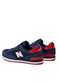 New Balance Sneakersy GC515KNR Granatowy. Kolor: niebieski. Materiał: materiał