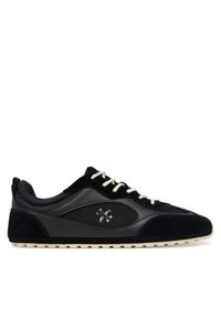 Tory Burch Sneakersy Field 176839 Czarny. Kolor: czarny. Materiał: skóra, zamsz #1