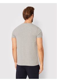 TOMMY HILFIGER - Tommy Hilfiger T-Shirt Core Stretch MW0MW27539 Szary Slim Fit. Kolor: szary. Materiał: bawełna #4