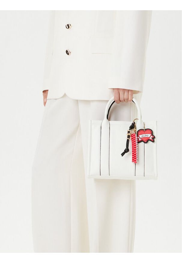 Aldo Torebka Whatisdam04 14088506 Biały. Kolor: biały. Materiał: skórzane