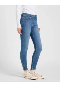 Lee - DAMSKIE SPODNIE LEE SCARLETT HIGH ZIP BLUE BUZZ 112370946 #1