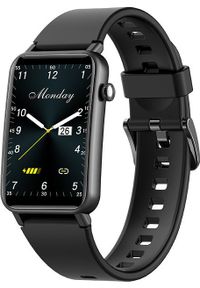 Smartwatch Kumi U3 Czarny (KU-U3/BK). Rodzaj zegarka: smartwatch. Kolor: czarny #1