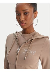 Juicy Couture Bluza Oola JCWAS126306 Beżowy Slim Fit. Kolor: beżowy. Materiał: bawełna #5