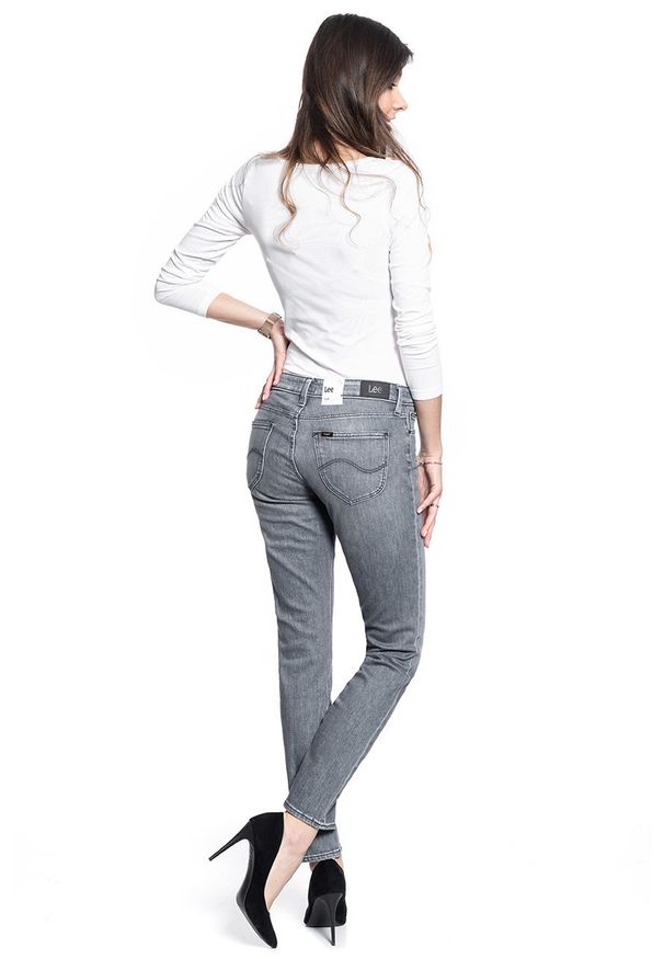 Lee - LEE ELLY DAMSKIE SPODNIE JEANSOWE L305FQVJ 112106015