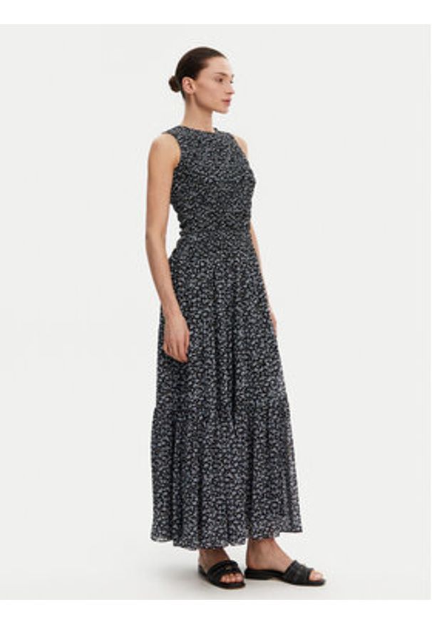 MICHAEL Michael Kors Sukienka letnia MS582VFH81 Niebieski Regular Fit. Kolor: niebieski. Materiał: syntetyk. Sezon: lato