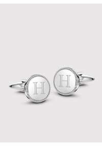 Pako Lorente - PAKO LORENTE – Srebrne spinki do mankietów. Kolor: srebrny #1