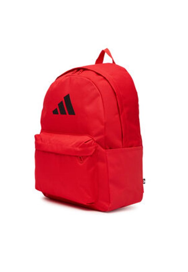 Adidas - adidas Plecak C-CLSC BARS BP IS7052 Czerwony. Kolor: czerwony. Materiał: materiał
