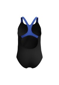 Strój kąpielowy jednoczęściowy na basen dziewczęcy Speedo Medley Logo. Kolor: czarny