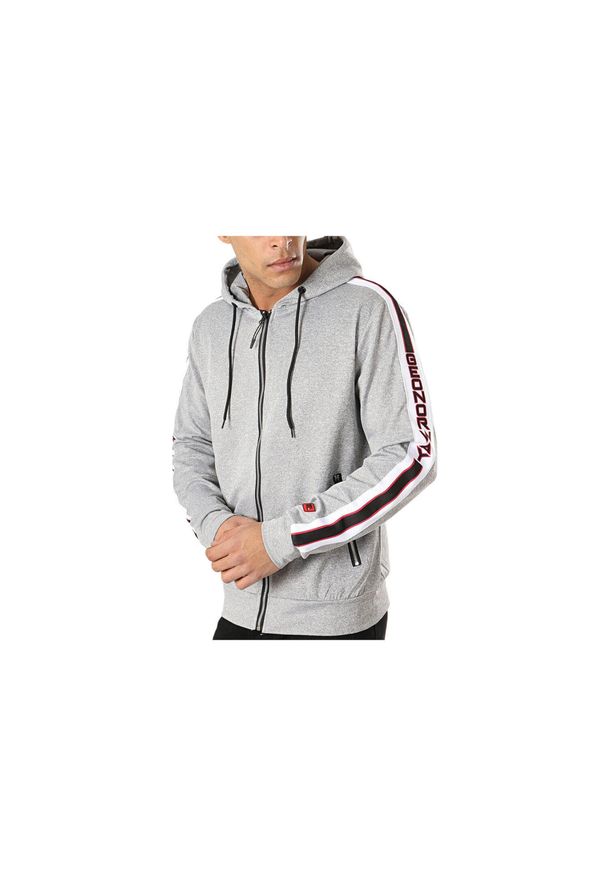 Bluza polarowa męska Geographical Norway Trampoline. Kolor: szary. Materiał: poliester