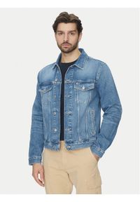 Tommy Jeans Kurtka jeansowa Ryan DM0DM21860 Niebieski Regular Fit. Kolor: niebieski. Materiał: bawełna #1