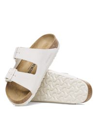 Birkenstock - Klapki męskie BIRKENSTOCK ARIZONA LEVE ANTIQUE WHITE. Okazja: do pracy, na co dzień, na spacer. Kolor: biały. Styl: casual #5