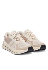 On Buty do biegania Cloudrunner 3ME10144180 Beżowy. Kolor: beżowy. Materiał: materiał #5