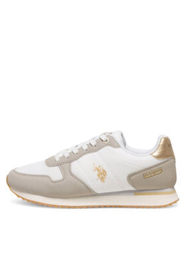 U.S. Polo Assn. Sneakersy ALTENA002 Biały. Kolor: biały. Materiał: materiał