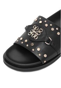 Nine West Klapki EO-TL758-1 Czarny. Kolor: czarny. Materiał: skóra #3