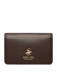Beverly Hills Polo Club Portfel CWBEO-BHPC-W1-006-SS26 Brązowy. Kolor: brązowy. Materiał: skóra #1