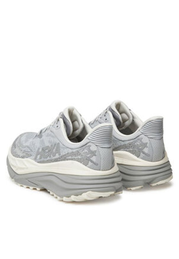 HOKA - Hoka Buty do biegania Stinson 7 1141530 Szary. Kolor: szary. Materiał: materiał