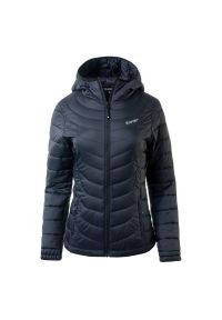 Hi-tec - Kurtka damska pikowana Hi-Tec Lady Nahia - czarna, Rozmiar M. Typ kołnierza: kołnierzyk stójkowy. Kolor: czarny. Materiał: syntetyk. Sezon: zima. Sport: turystyka piesza #1