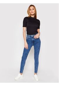 Calvin Klein Jeans Jeansy High Rise J20J215787 Granatowy Skinny Fit. Kolor: niebieski