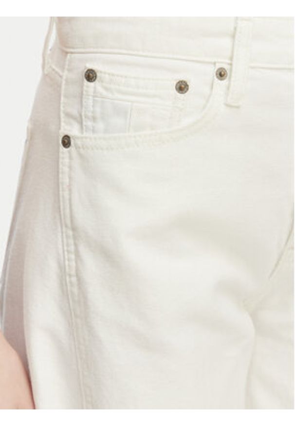 Tommy Jeans Jeansy DW0DW22662 Biały Barrel Fit. Kolor: biały