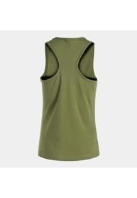 Tank top sportowy damski Joma Oasis. Kolor: zielony. Sport: fitness